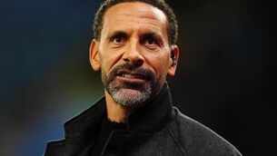 <p>Rio Ferdinand has announced he is leaving his role as a TNT Sports pundit (Mike Egerton/PA)</p>