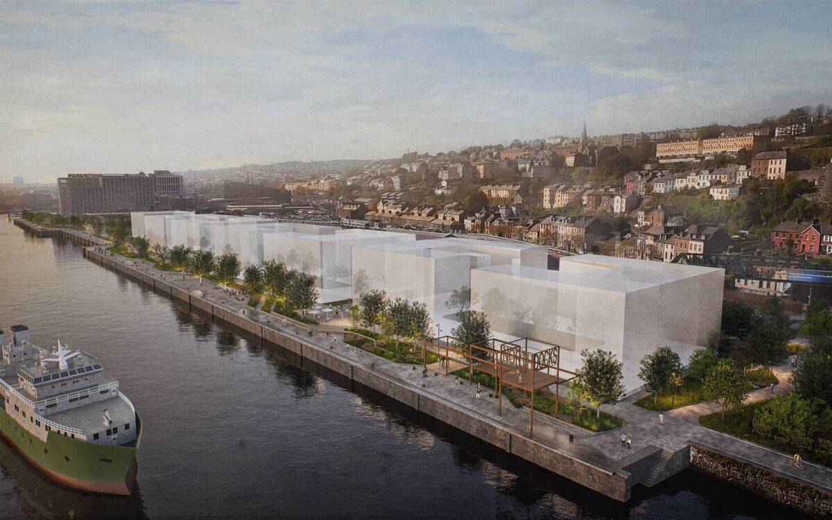 The new ‘Cork north docks public realm and transport infrastructure’ project includes several ambitious proposals to deliver what consultants say will be an integrated public realm design along the south-facing riverfront at Horgan’s Quay. The new ‘Cork north docks public realm and transport infrastructure’ project includes several ambitious proposals to deliver what consultants say will be an integrated public realm design along the south-facing riverfront at Horgan’s Quay.
