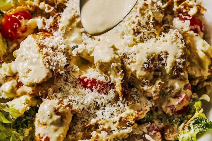 The SP Caesar with Chipotle Caesar Dressing