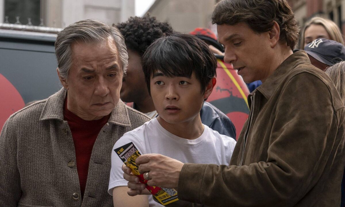 Jackie Chan, Ben Wang and Ralph Macchio in 'Karate Kid: Legends' Jackie Chan, Ben Wang and Ralph Macchio in 'Karate Kid: Legends'