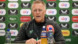 <p>FORWARD THINKING: Ireland head coach Heimir Hallgrimsson speaks to the media during a Republic of Ireland squad update and press conference at FAI Headquarters in Abbotstown, Dublin. Photo by Shauna Clinton/Sportsfile</p>