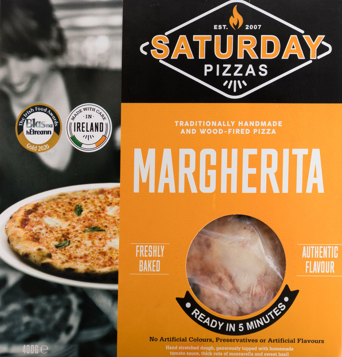 Saturday Pizzas, Margherita Pizza. Picture: David Creedon