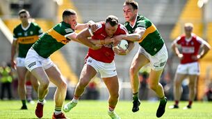 <p>SPORTSGUIDE: It is another action packed weekend of sport with Cork and Kerry renewing their rivalry, URC quarter-finals and the Champions League final - all you need to know here. Pic: Eóin Noonan/Sportsfile</p>