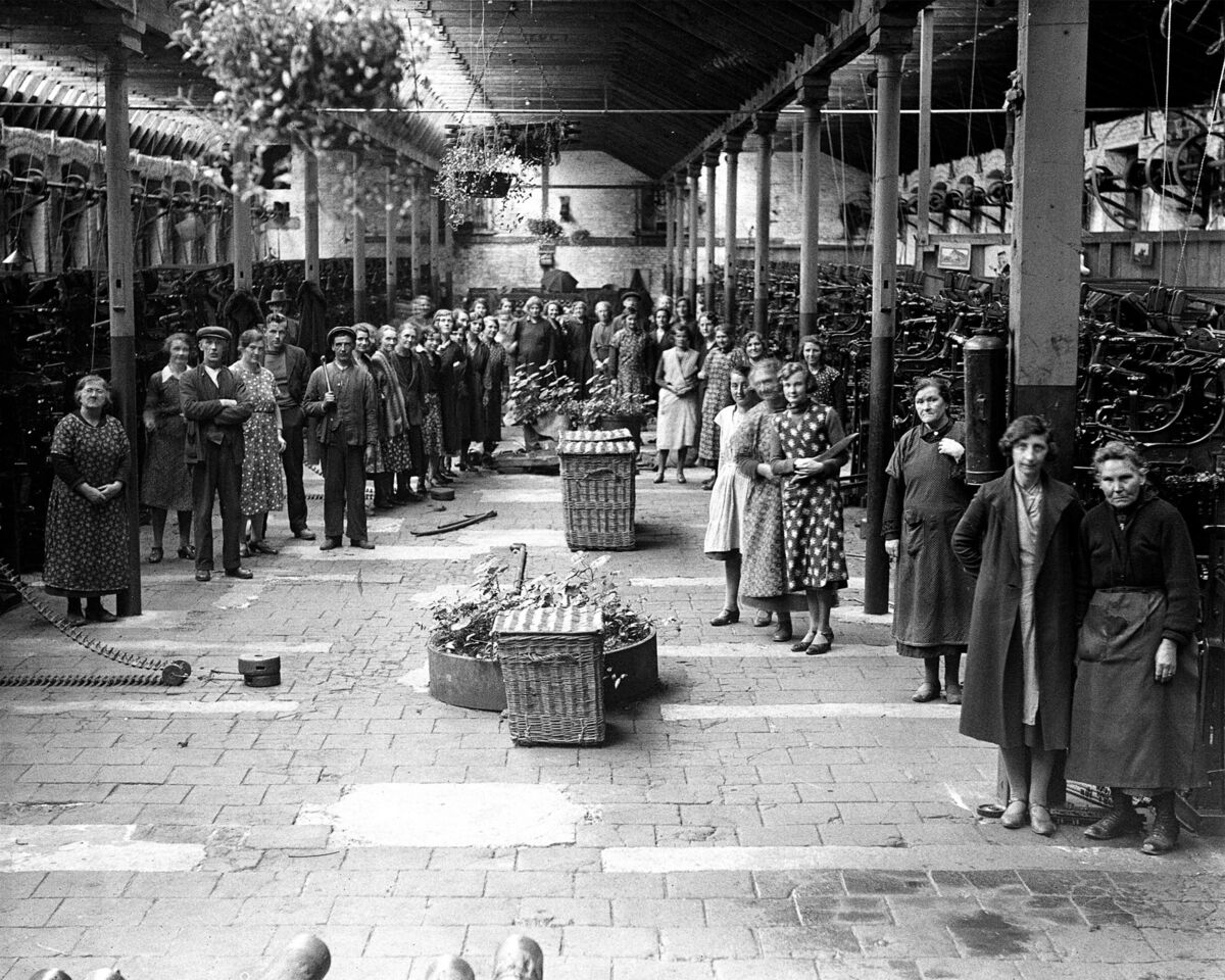 Workers at O'Briens Mills Douglas May 1933 