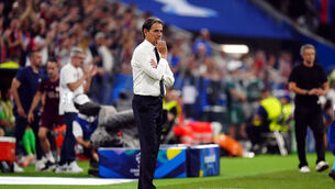 <p>HOT WATER: Inter Milan manager Simone Inzaghi during the UEFA Champions League final. Pic: : Mike Egerton/PA Wire.</p>