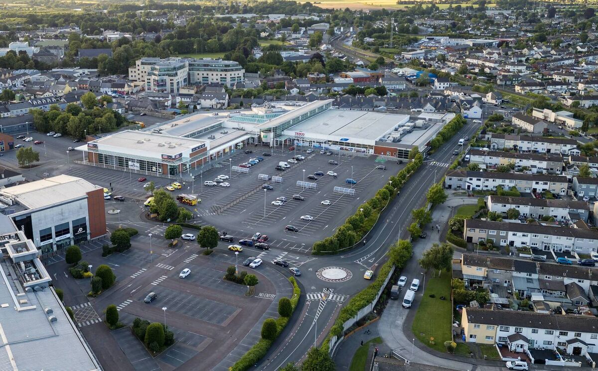 The scene at Fairgreen Shopping Centre, Carlow on Sunday Photo: michaelorourkephotography.ie