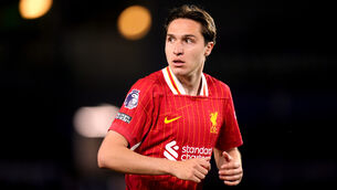 <p>Liverpool’s Federico Chiesa endured a frustrating maiden season at Anfield (John Walton/PA)</p>