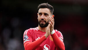 <p>Reports have suggested Bruno Fernandes is set to stay at Manchester United. Pic: Martin Rickett/PA</p>
