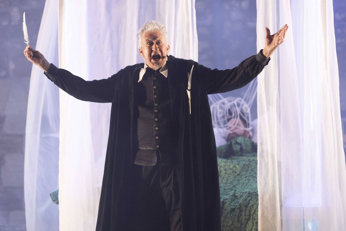 Barry McGovern as Puck. Picture: Frances Marshall Barry McGovern as Puck. Picture: Frances Marshall