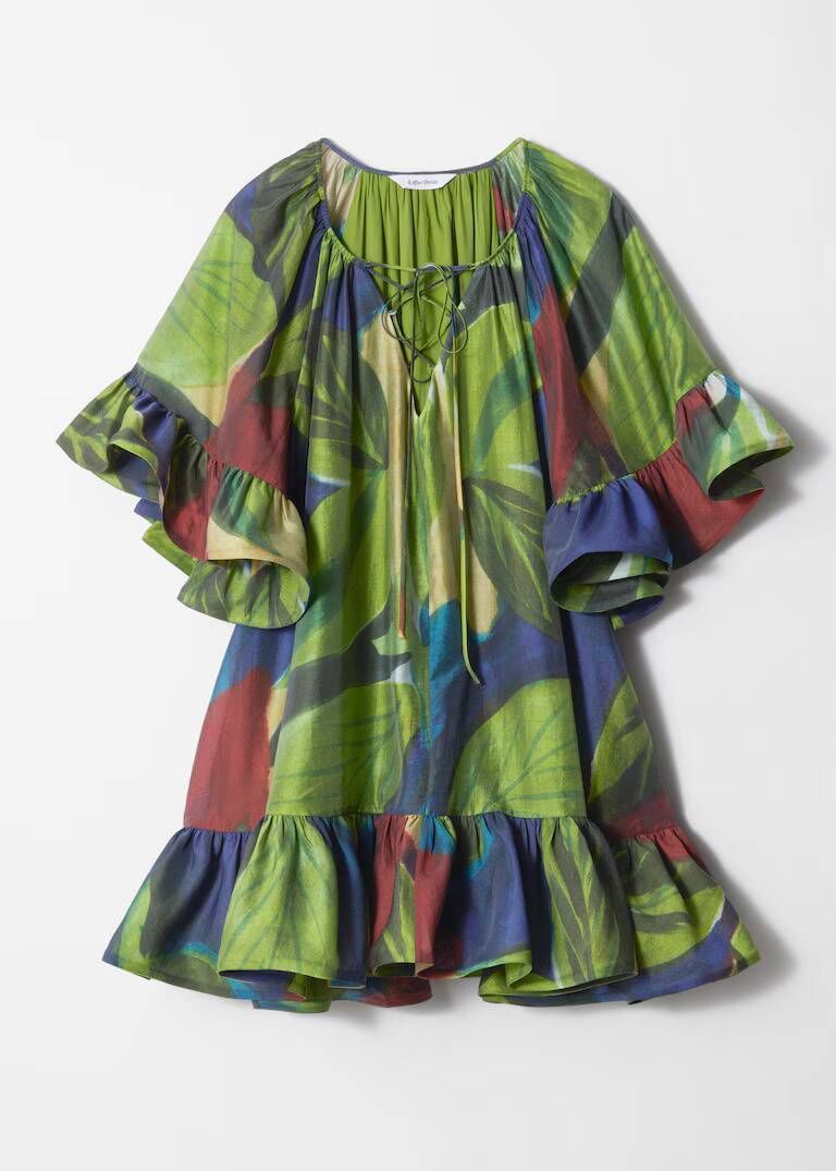 Ruffle floral mini dress, & Other Stories, €129 Ruffle floral mini dress, & Other Stories, €129