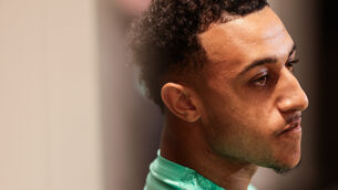 <p>Republic of Ireland striker Adam Idah. Pic: Tom Maher/Inpho</p>