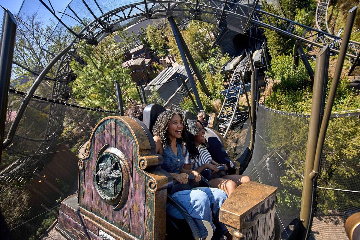 The Dark Universe area at Universal Epic Universe. Picture: Universal/PA The Dark Universe area at Universal Epic Universe. Picture: Universal/PA