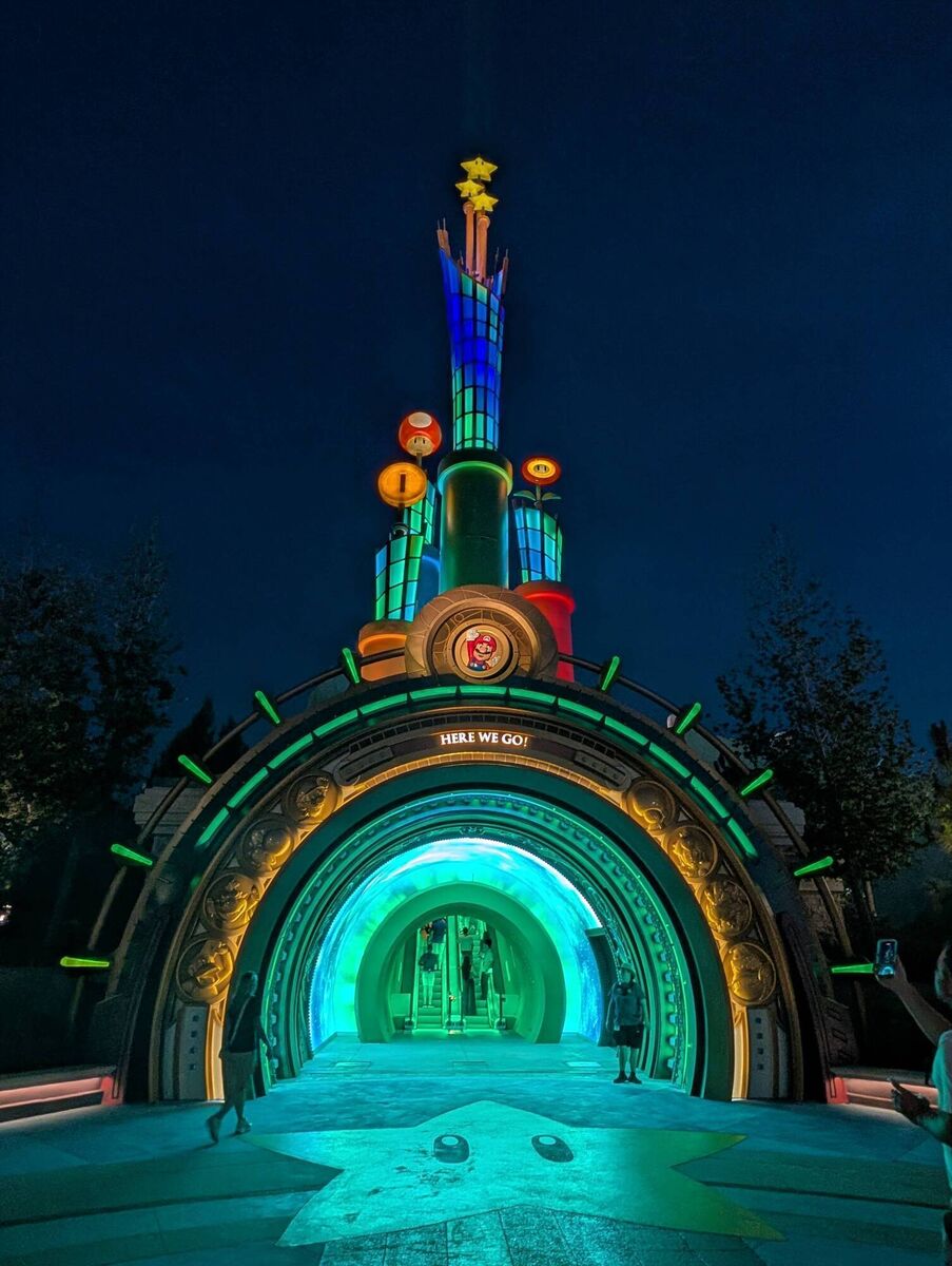 The new Super Nintendo World at Universal Epic Universe. Picture: Kirsty Masterman/PA The new Super Nintendo World at Universal Epic Universe. Picture: Kirsty Masterman/PA