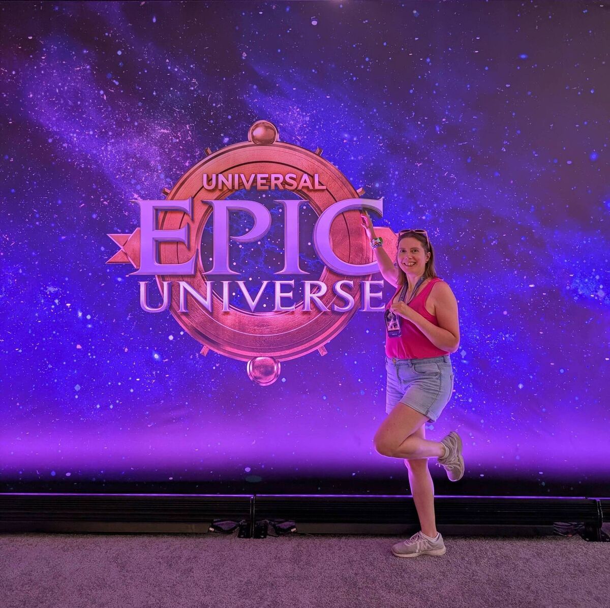 Kirsty Masterman at Universal Epic Universe. Picture: Kirsty Masterman/PA Kirsty Masterman at Universal Epic Universe. Picture: Kirsty Masterman/PA