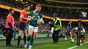 <p>Craig Casey is set to become the 112th captain of Ireland. Pic: Ben McShane/Sportsfile</p>