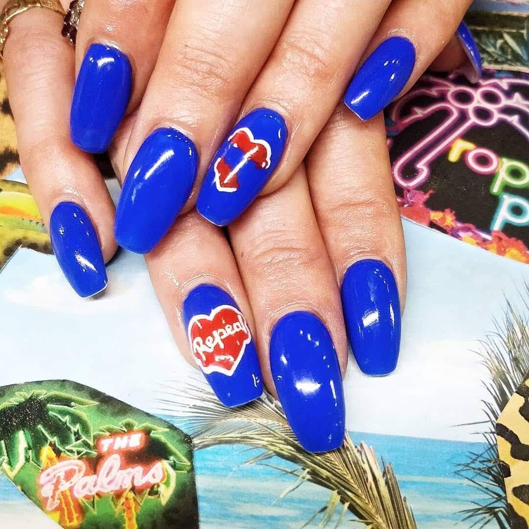 Repeal nails. Picture: Andrea Horan Repeal nails. Picture: Andrea Horan