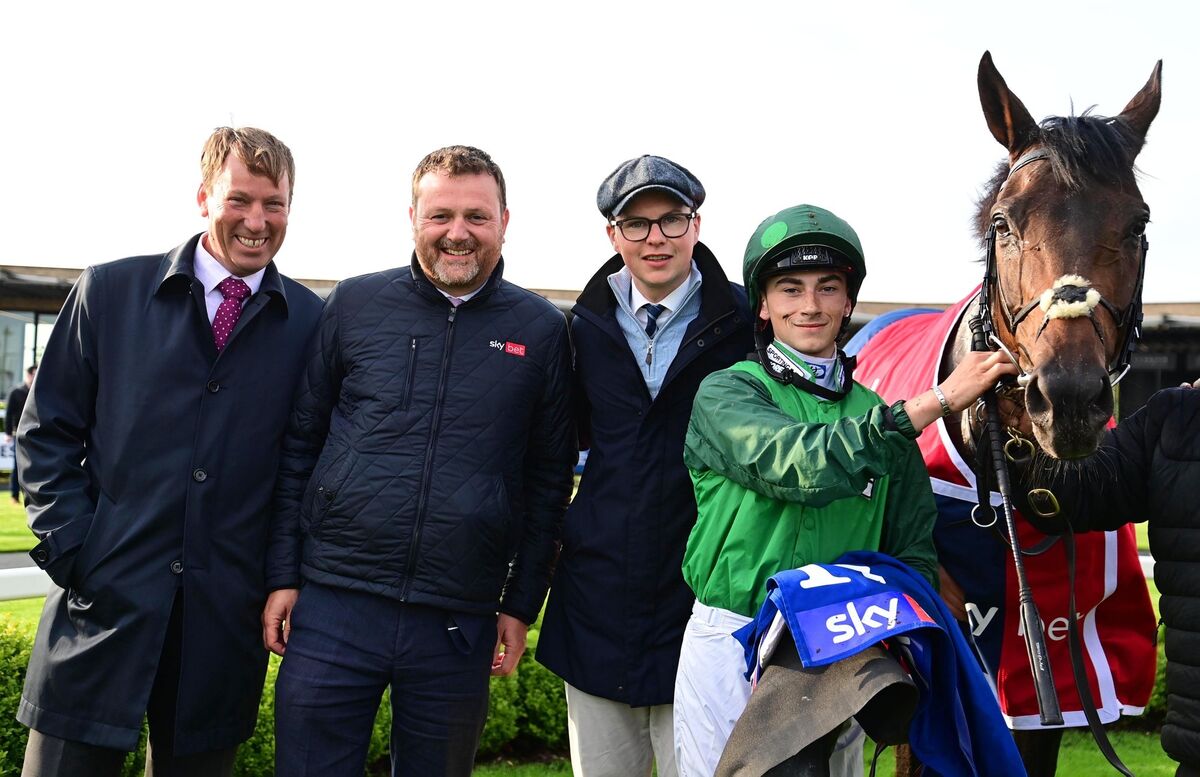 Joseph O'Brien will face off against father Aidan O'Brien at the Irish Stallion Farms EBF 2-Y-0 Maiden. File picture: Healy Racing