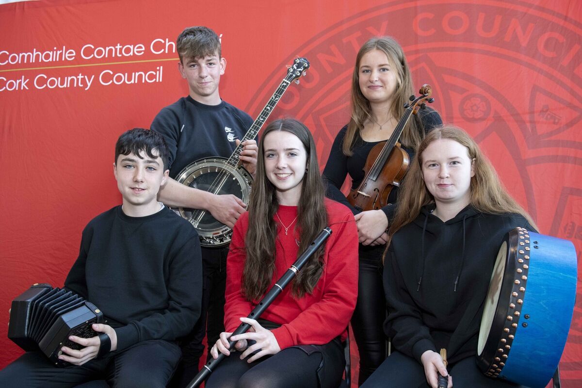 Members of Newcestown Comhaltas. Picture: Brian Lougheed