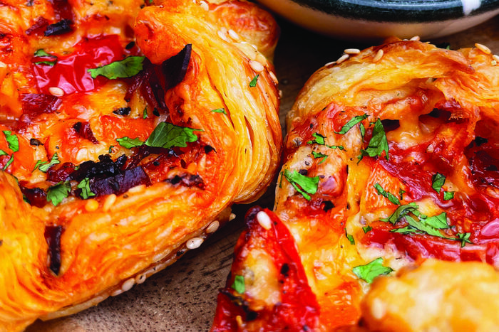 Puff Pastry Pizza Pockets