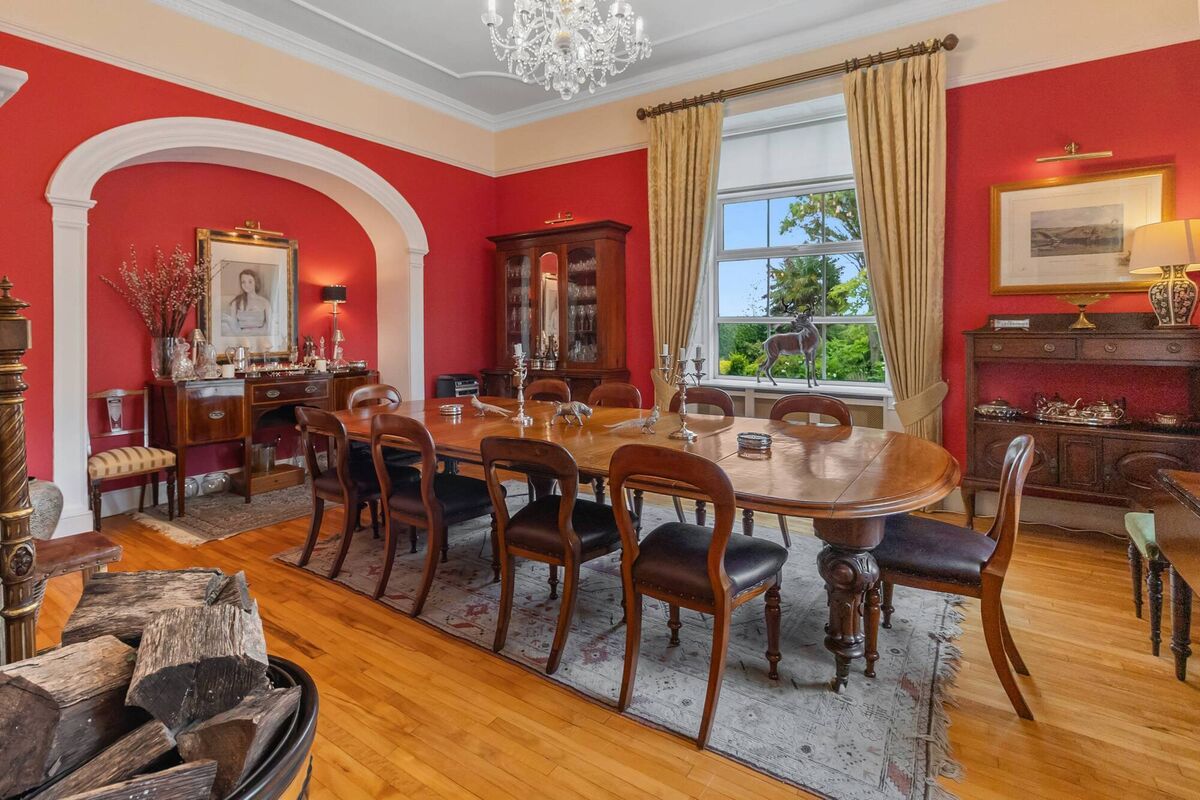 Stately dining room