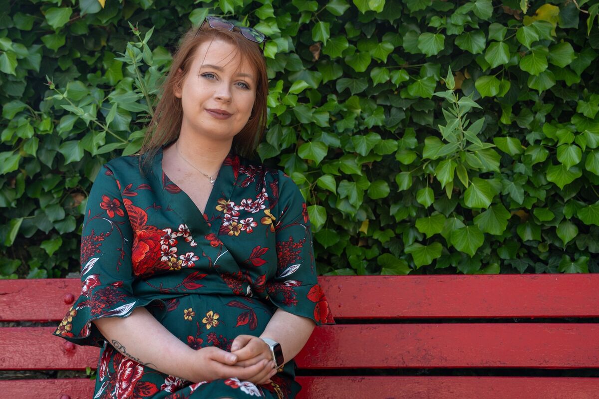 Natasha O’Byrne: "It’s OK to sit and deal with the negative, too, but in small doses. I learned in counselling to make sure I’m not diverting my attention away from the negative completely, but equally, you’re dealing with it in a healthy manner." Picture: Chani Anderson.