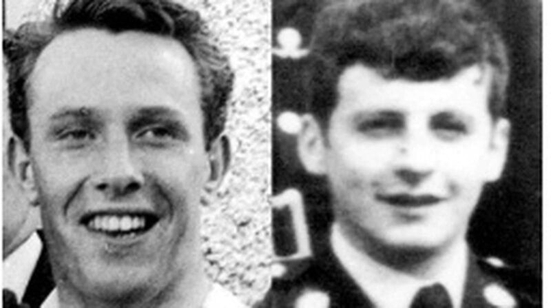 Henry Byrne, left, and John Morley. 