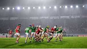 <p>SPORTSGUIDE: It is another action packed weekend of sport with Limerick and Cork going head-to-head in the Munster SHC final, Kilkenny will face Galway in the Leinster SHC final and Leinster take on Glasgow Warriors in the URC semi-finals - all you need to know here. Pic:Piaras Ó Mídheach/Sportsfile</p>