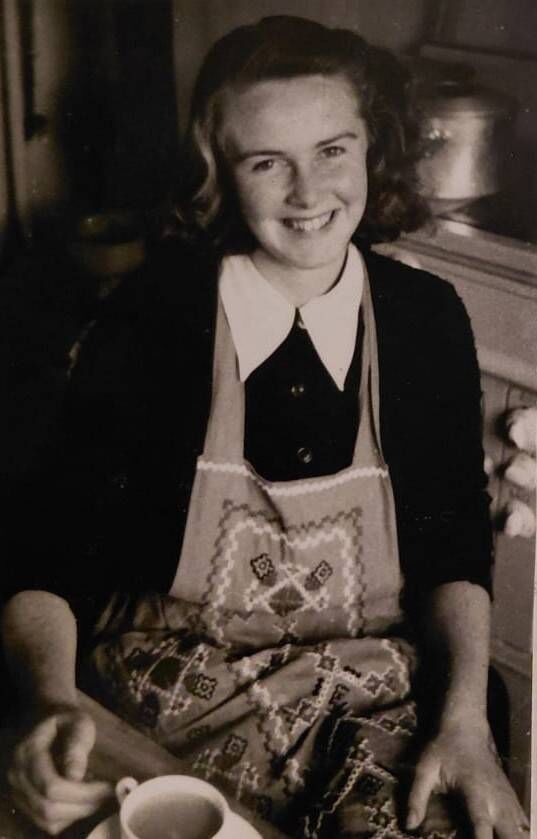Jennifer Sleeman in 1943. Photo courtesy of the Sleeman family