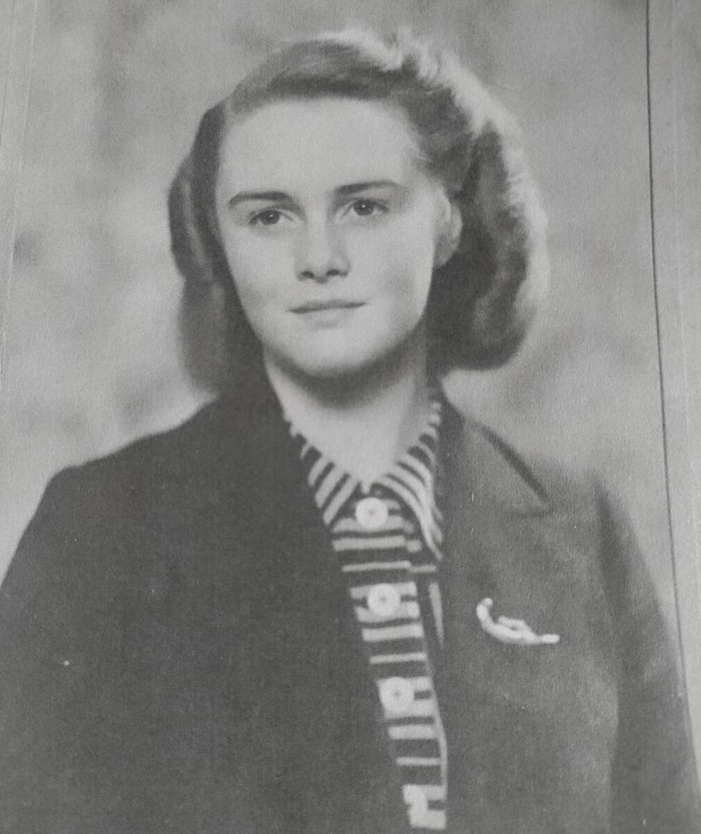 Jennifer Sleeman in the 1940s. Photo courtesy of the Sleeman family