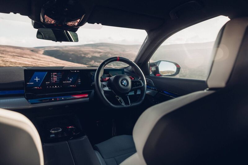 The M5 stylish interior The M5 stylish interior