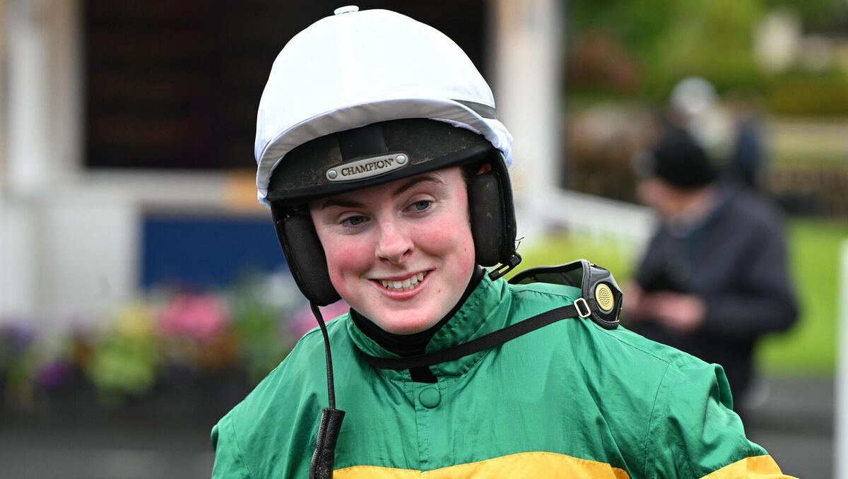 Joli Travail and Anna McGuinness win for trainer Willie Mullins. Picture: Healy Racing