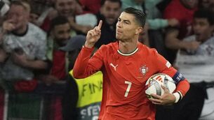 <p>Cristiano Ronaldo (Matthias Schrader/AP)</p>