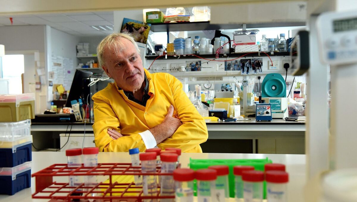 Prof. Luke O'Neill: “My father was Kevin O’Neill. The key piece of advice he gave me was to be kind to people." Picture: Moya Nolan