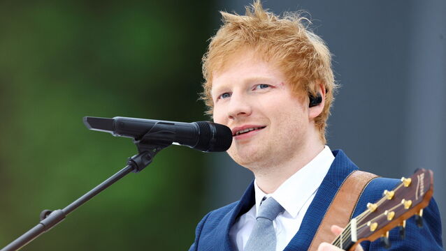 <p>Ed Sheeran spoke about his Irish heritage (Hannah McKay/PA)</p>