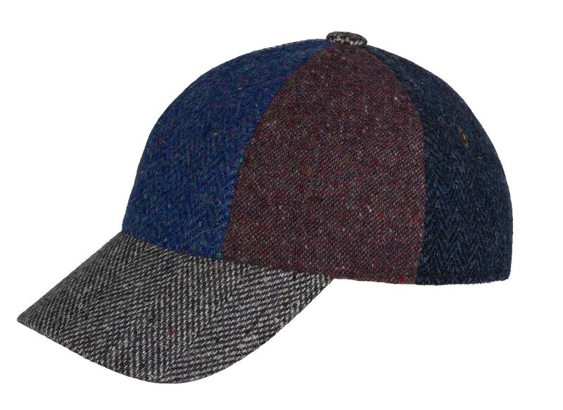 Tweed Baseball Cap, €90, Hanna Hats Tweed Baseball Cap, €90, Hanna Hats