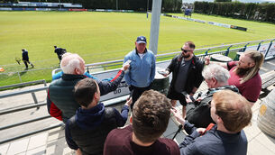 <p>Vodacom Bulls Director of Rugby Jake White speaks to the media. Pic: Bryan Keane/Inpho</p>