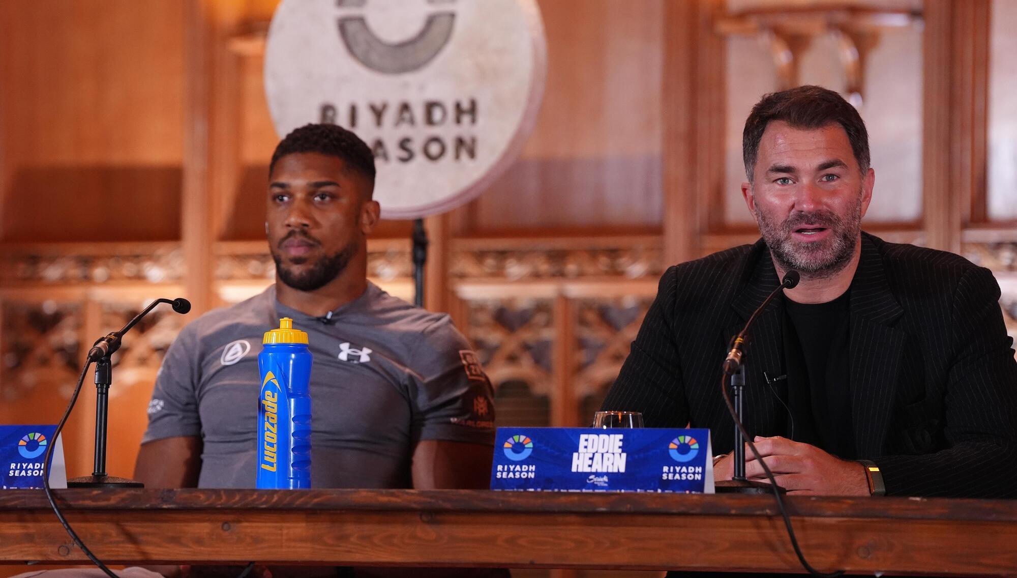 Eddie Hearn: '2026 will probably be Anthony Joshua’s final year in boxing'