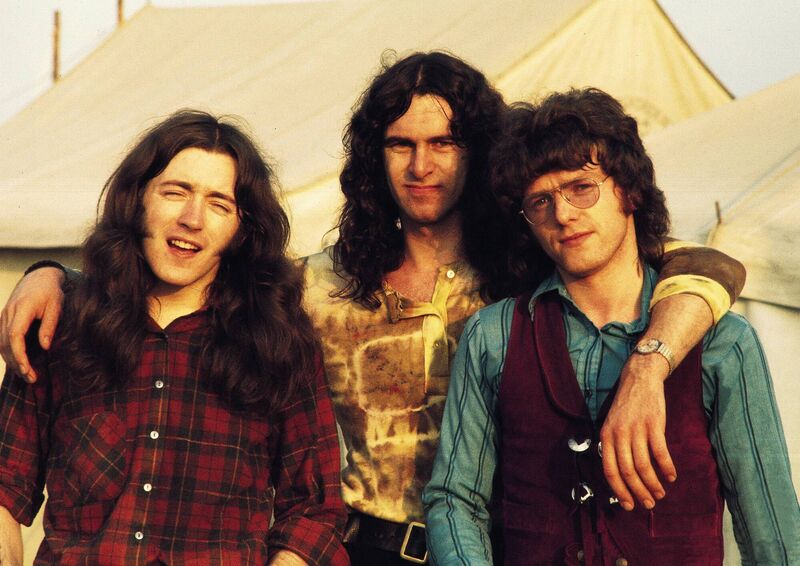 Rory Gallagher and Taste at the Isle of Wight festival in 1970. Picture by John Minihan, courtesy of the Gallagher family 