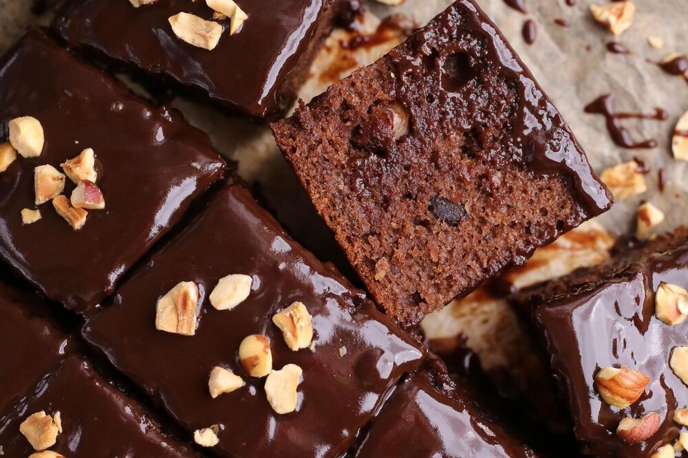 Chocolate Peanut-Butter Squares