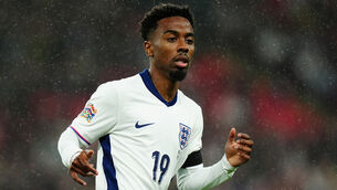 <p>England midfielder Angel Gomes is set to join Marseille (Mike Egerton/PA)</p>