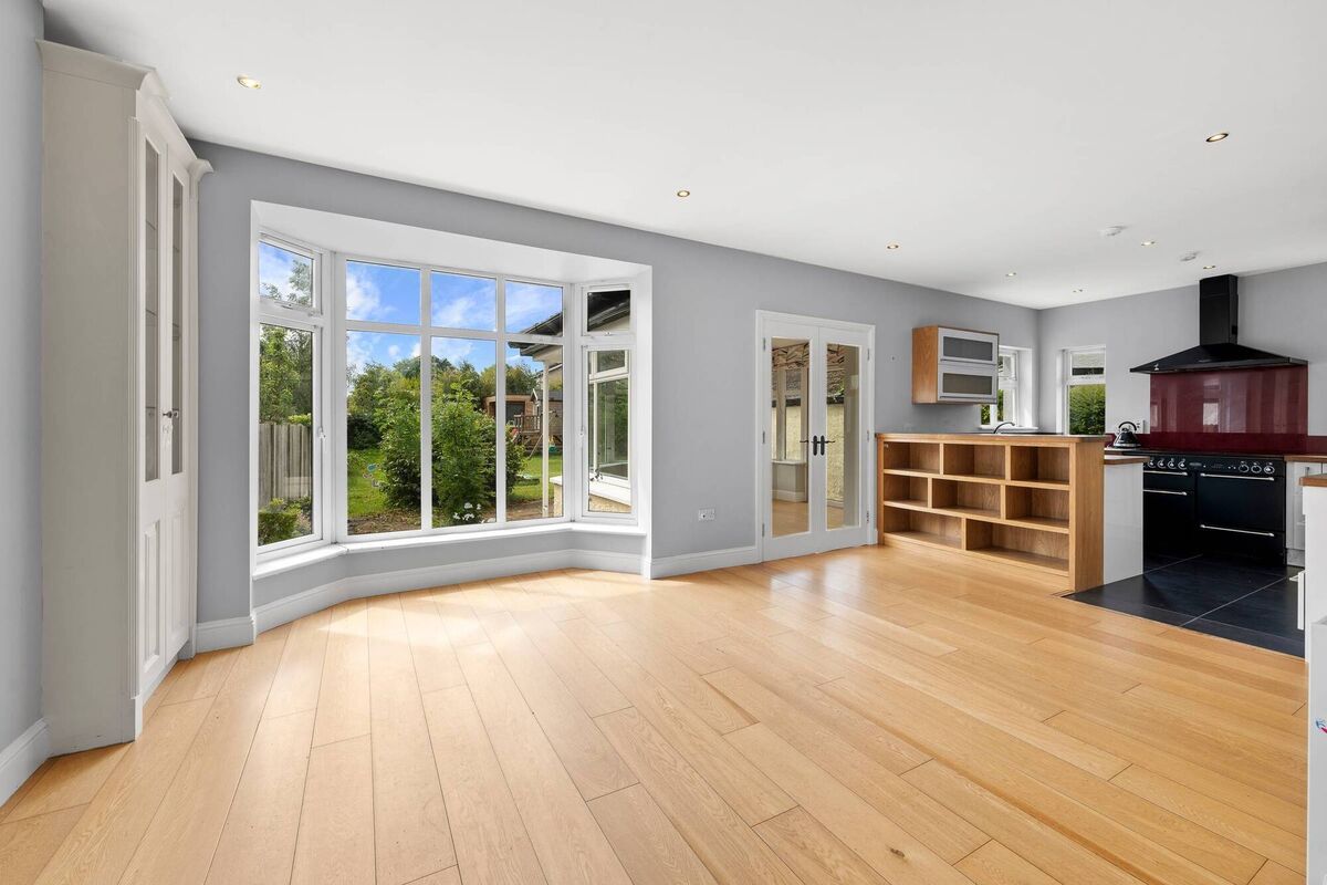 Sun room extension and opened out kitchen/dining  rear of Glendhu
