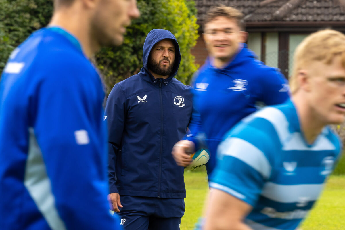 Jamison Gibson-Park during training. Pic: ©INPHO/Morgan Treacy.