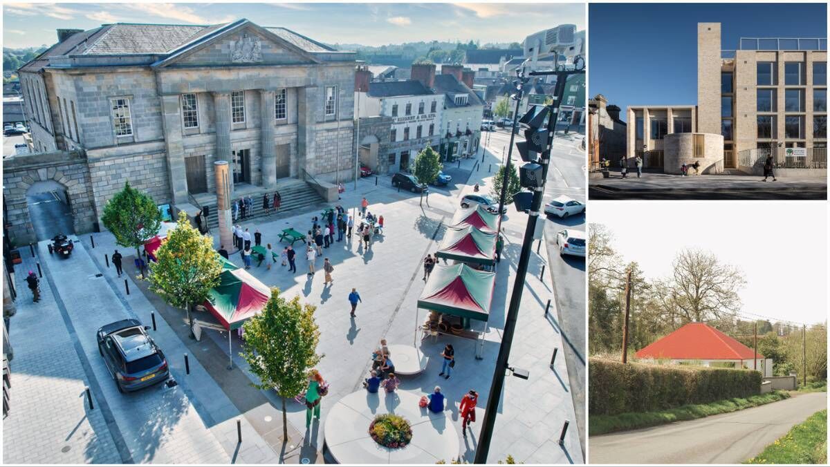 Church Square Monaghan, Henry J Lyons; Harcourt Terrace Educate Together NS, tĂșn architecture + design; Beechville Gate Lodge, A2 Architects. Church Square Monaghan, Henry J Lyons; Harcourt Terrace Educate Together NS, tĂșn architecture + design; Beechville Gate Lodge, A2 Architects.
