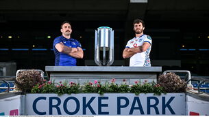 <p>MENTAL CHESS: Leinster and the Bulls spent the build-up to the URC final talking each other up. Pic: David Fitzgerald/Sportsfile</p>