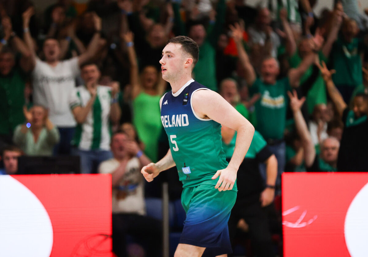 CJ Fulton in action for Ireland. Pic: Tom Maher