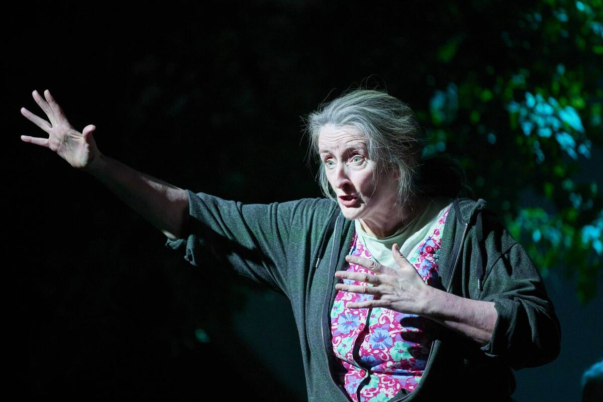 Anna Healy in Escaped Alone. Picture: Ros Kavanagh Anna Healy in Escaped Alone. Picture: Ros Kavanagh
