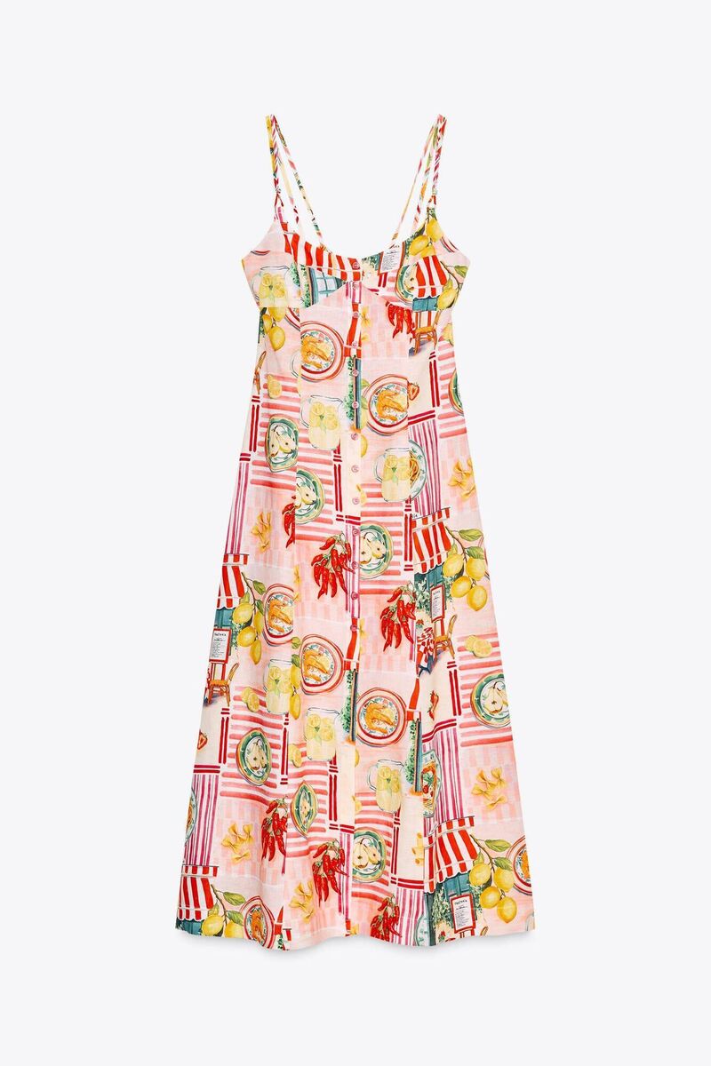 Lemon &amp; Chilli Dress, €49.95, Zara