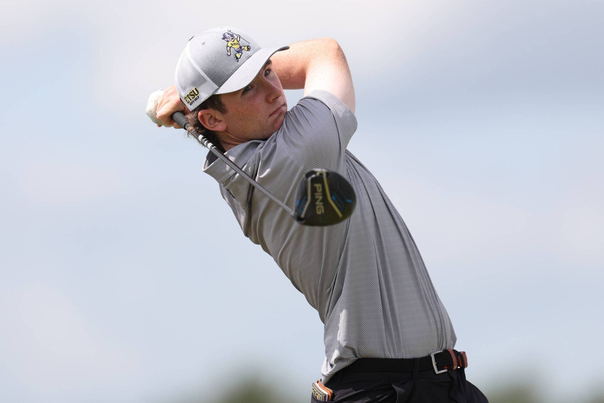 Gavin Tiernan is tied for sixth after the second qualifying round of the Amateur Championship. Picture: Oisin Keniry/R&A/R&A via Getty Images