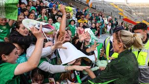<p>COYGIG: Women's soccer is set to become one of the world's top five sports by 2030, according to a report by Nielsen Sports in collaboration with PepsiCo. Pic: ©INPHO/Ben Brady.</p>