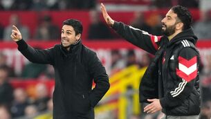 <p>TOUGH START: Arsenal manager Mikel Arteta (and Manchester United manager Ruben Amorim will go head-to-head on the opening weekend. Pic: Martin Rickett/PA Wire.</p>